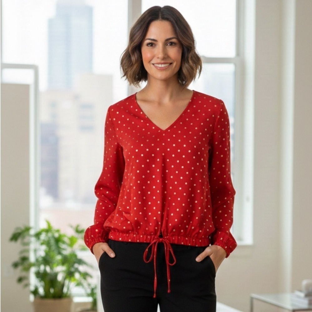 Oscar de la renta open front tunic size S